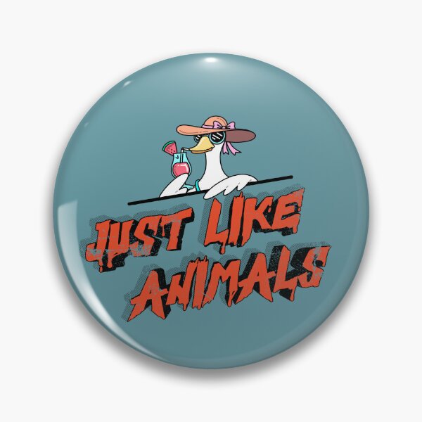 Item preview, Just Like Animals Funny Seagull Beach Vacation Design designed and sold by trendplusco.