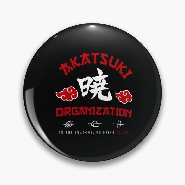 Item preview, Akatsuki Organization-In The Shadows We Bring Peace-  Red Clouds  Aesthetic Design designed and sold by Trinidesigns123.