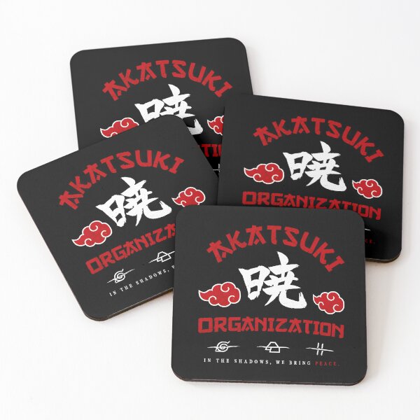 Item preview, Akatsuki Organization-In The Shadows We Bring Peace-  Red Clouds  Aesthetic Design designed and sold by Trinidesigns123.