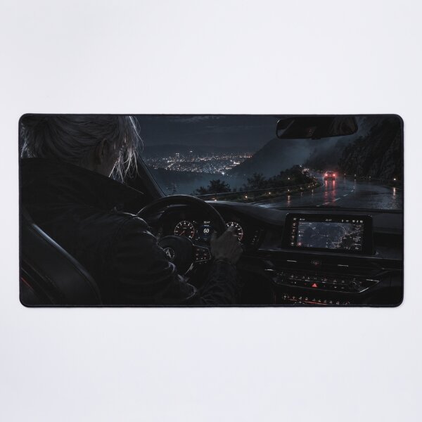 Item preview, Rein Night Drive - Dark Anime Car Aesthetic Art designed and sold by House of Rein.