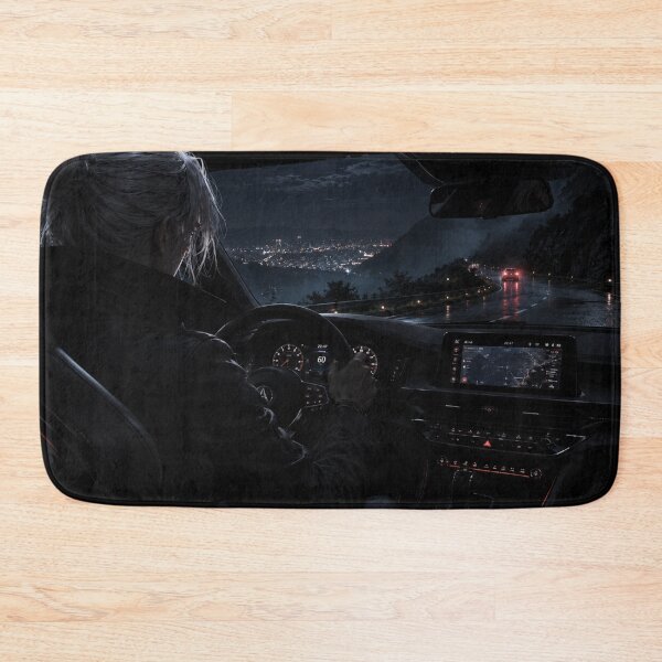 Item preview, Rein Night Drive - Dark Anime Car Aesthetic Art designed and sold by House of Rein.