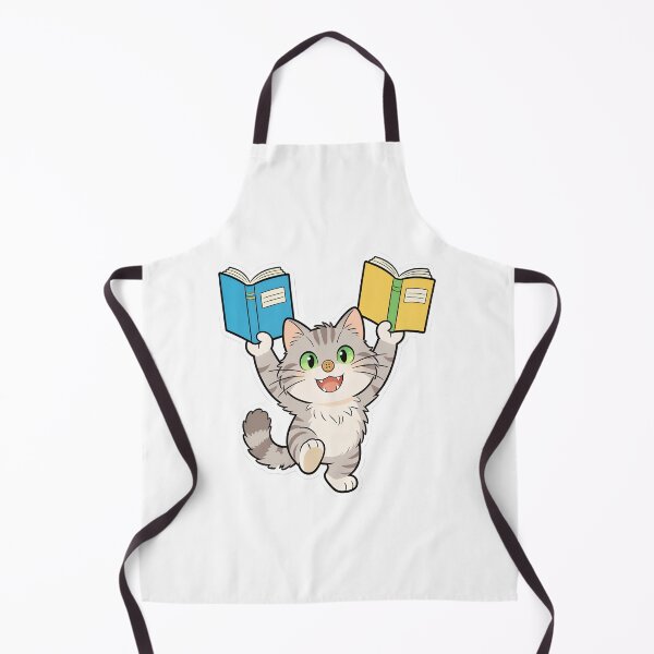 Item preview, Happy Gray Cat Celebrating Finished Homework | Back to School Sticker designed and sold by OksArtStudio.