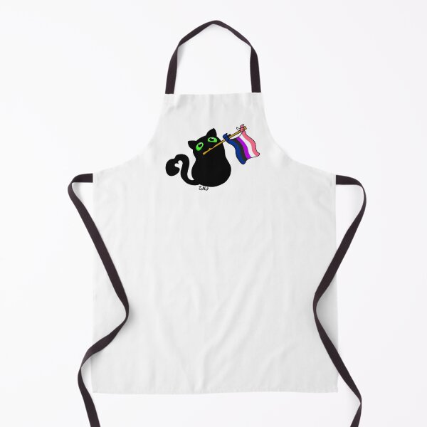 Item preview, Pride Flag Kitty - Genderfluid designed and sold by WorksOfWhimsies.