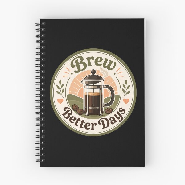 Item preview, French Press Better Days Coffee Badge  designed and sold by Sketchlegacy.