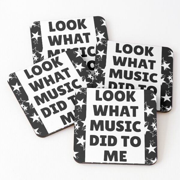 Item preview, Look What Music Did To Me (star design) designed and sold by Art School Dropout.