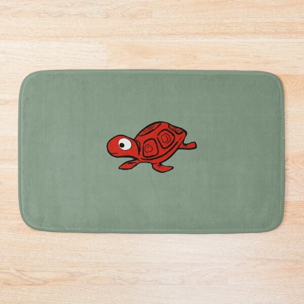 Item preview, Red Turtle -turtle racing designed and sold by ARTEMIDA'S STORE.