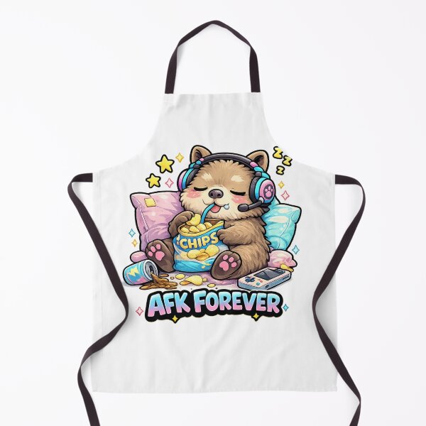 Item preview, AFK Forever Sleepy Gamer Capybara designed and sold by Houldi.