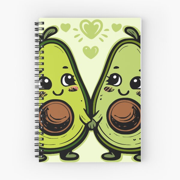 Item preview, My Other Half is Avocado | Kawaii love designed and sold by Pommes im Bett.