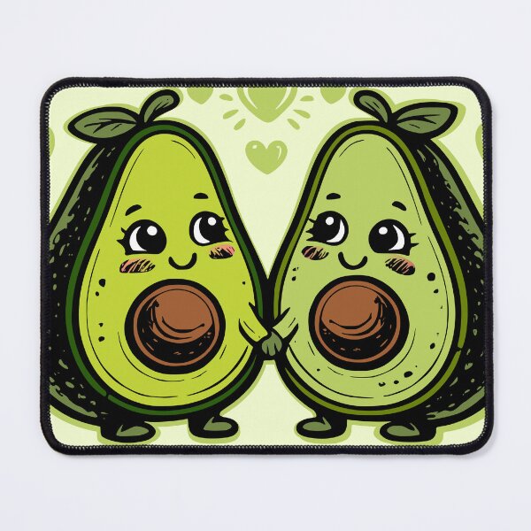 Item preview, My Other Half is Avocado | Kawaii love designed and sold by Pommes im Bett.