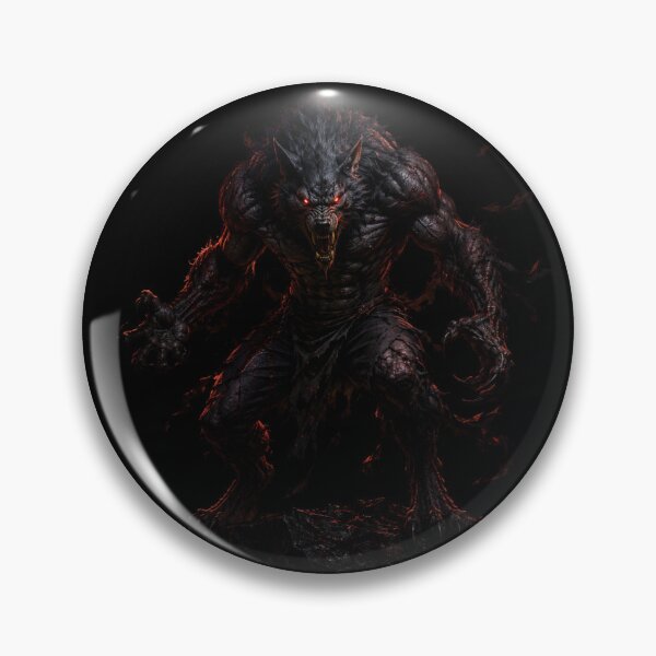 Item preview, Werewolf Halloween Art – Dark Wolf Monster Horror Design designed and sold by SMARTKIT  DESIGNAGENCY.