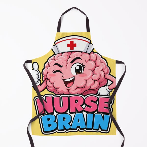 Artikelvorschau, Lustiges Meme über das Krankenschwester-Gehirn – süßes Geschenk für Krankenpflegeschülerinnen entworfen und verkauft von Arobinoz.