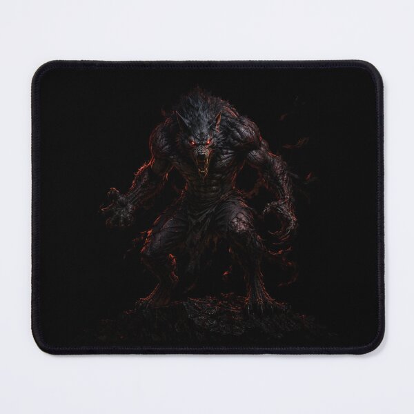 Item preview, Werewolf Halloween Art – Dark Wolf Monster Horror Design designed and sold by SMARTKIT DESIGNAGENCY.