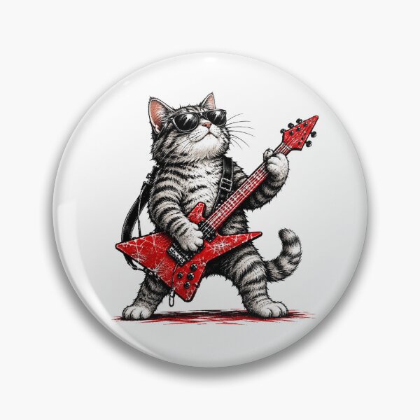 Item preview, Guitarist  designed and sold by Crazycatgraphic.