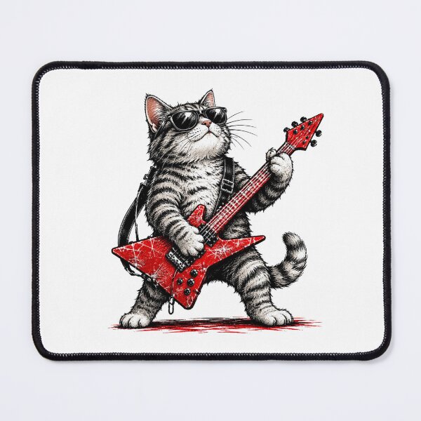Item preview, Guitarist designed and sold by Crazycatgraphic.