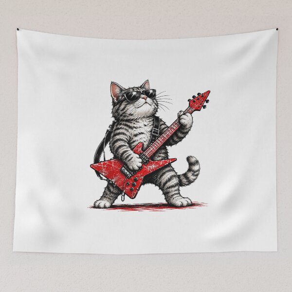 Item preview, Guitarist  designed and sold by Crazycatgraphic.