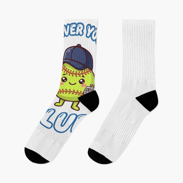Item preview, Whatever You Say Blue Funny Softball Player designed and sold by snowry.