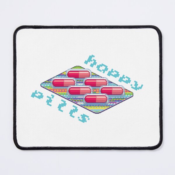 Item preview, Happy Pills RETRO (Aqua on White) designed and sold by PawsitiveMum3.