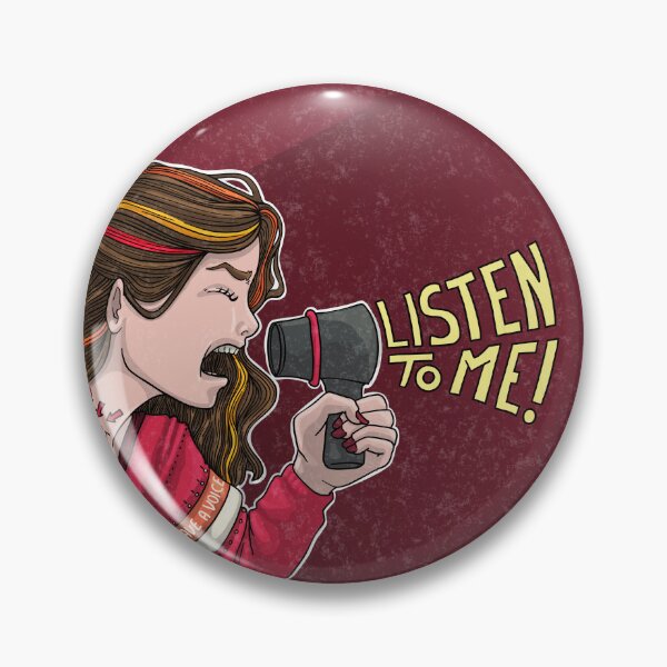 Item preview, I AM NOT IRRELEVANT Women's Empowerment Illustration Art designed and sold by AlexandraGregor.