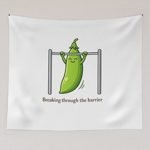 Item preview, Breaking Through The Barrier Muscle Up Fitness designed and sold by moTshiTshi.