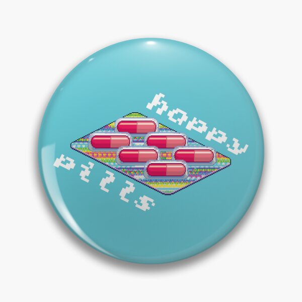 Item preview, Happy Pills (on Aqua) designed and sold by PawsitiveMum3.