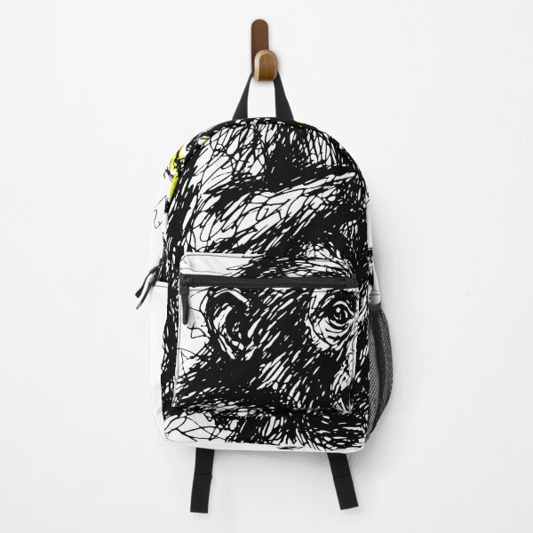 Item preview, Scribble Art Chimp Eating Banana designed and sold by canvahub.