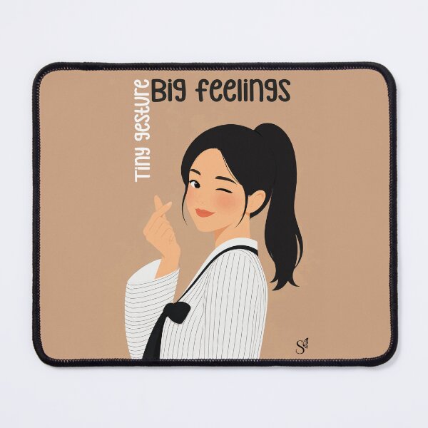 Item preview, Vector Illlustration: "Tiny Gestures Big Feelings" designed and sold by Siaotie Studio.