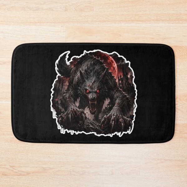 Item preview, Werewolf Halloween Art – Dark Wolf Monster Horror Design designed and sold by SMARTKIT  DESIGNAGENCY.