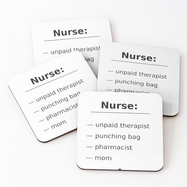 Item preview, Funny Nurse Job Description Minimalist Nursing Gift designed and sold by Arobinoz.