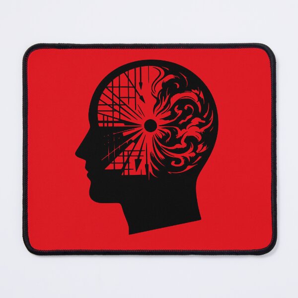 Item preview, The Dualist Mind: Crimson Chaos & Structural Order designed and sold by PERSPECTIVERED.