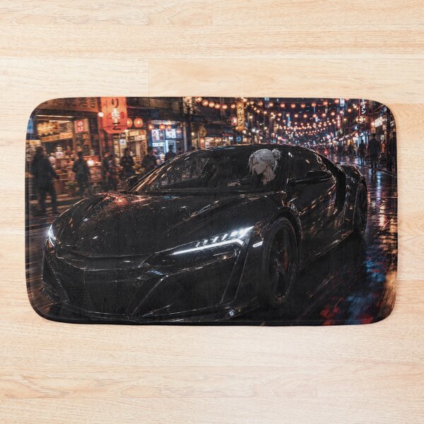 Item preview, Night Drive - Dark Anime Car Aesthetic designed and sold by House of Rein.
