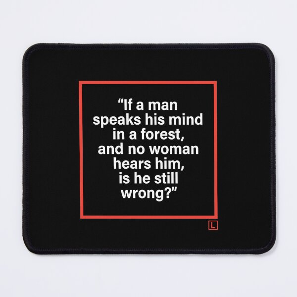 Item preview, Red Frame Thoughts | Minimal Typography Art designed and sold by Lifer Art and Design.