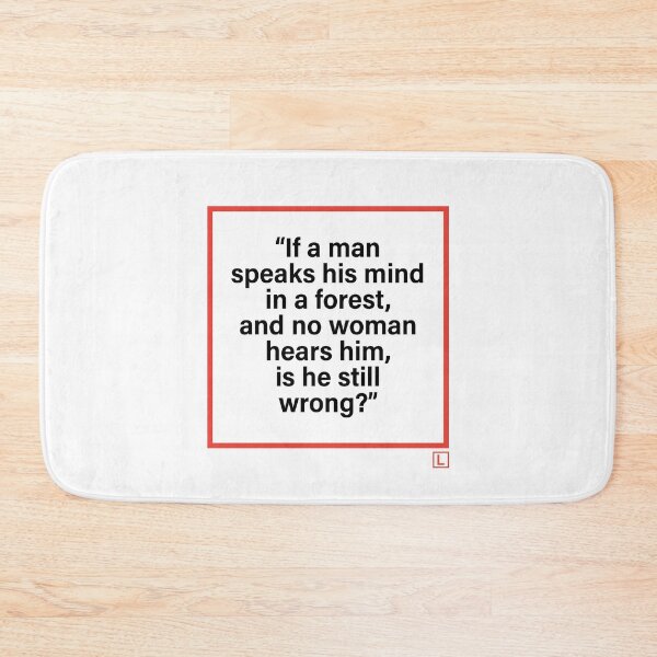 Item preview, Red Frame Thoughts | Minimal Typography Art designed and sold by Lifer Art and Design.