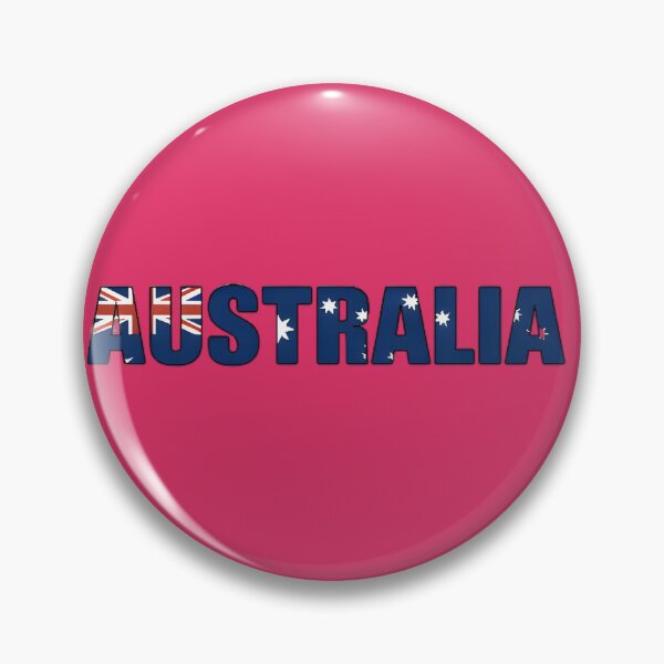 Artikelvorschau, Australia text with flag no background entworfen und verkauft von CreationsNicB.