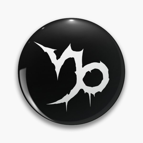 Item preview, Capricorn Heavy Metal Symbol designed and sold by After Dread.