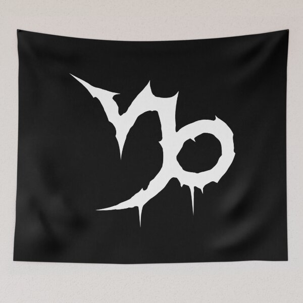 Item preview, Capricorn Heavy Metal Symbol designed and sold by After Dread.