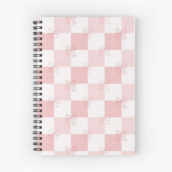Item preview, Pink Coquette Bows and Checkerboard Plaid Seamless Pattern designed and sold by StoriesInGrain.