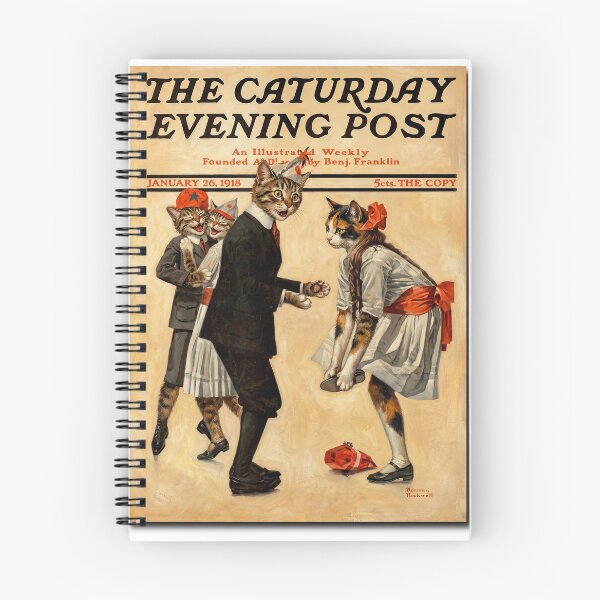 Item preview, Caturday Evening Post January 1918 designed and sold by graficsfx.