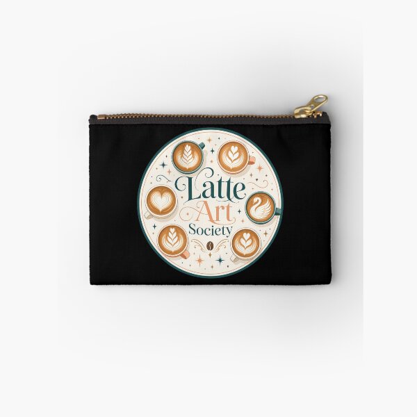 Item preview, Latte Art Circle Coffee Society designed and sold by Sketchlegacy.