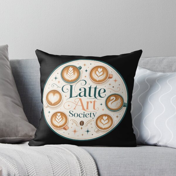 Item preview, Latte Art Circle Coffee Society designed and sold by Sketchlegacy.