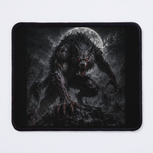 Item preview, Werewolf Halloween Art – Dark Wolf Monster Horror Design designed and sold by SMARTKIT DESIGNAGENCY.