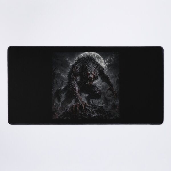 Item preview, Werewolf Halloween Art – Dark Wolf Monster Horror Design designed and sold by SMARTKIT DESIGNAGENCY.