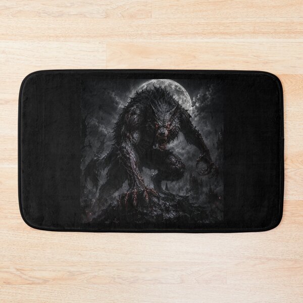 Item preview, Werewolf Halloween Art – Dark Wolf Monster Horror Design designed and sold by SMARTKIT  DESIGNAGENCY.