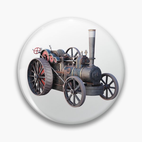 Item preview, Steam Tractor blue designed and sold by brucebrazil.