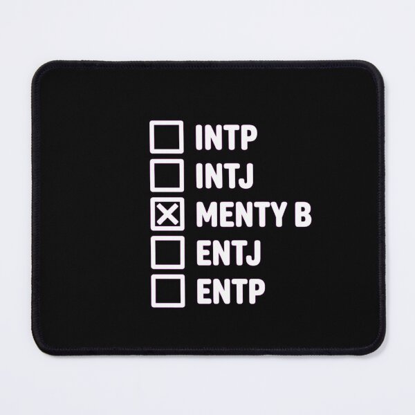 Item preview, MENTY B Funny Neurodiversity Checklist Shirt - INTP INTJ ENTP Mental Health Humor designed and sold by ICANTWithoutCOFFEE.