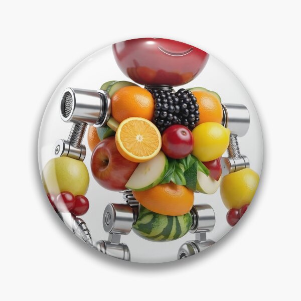 Item preview, Cherrix Cute Cherry Fruit Cyborg Robot designed and sold by Sem Bregs.