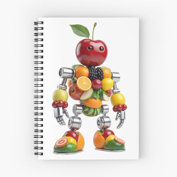 Item preview, Cherrix Cute Cherry Fruit Cyborg Robot designed and sold by Sem Bregs.