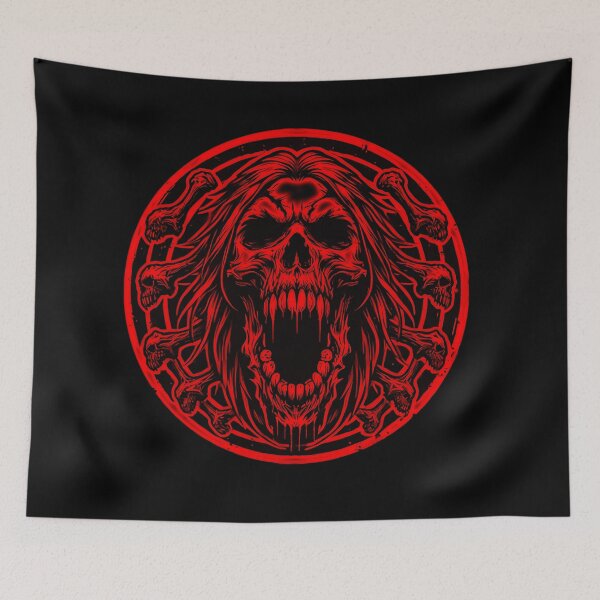 Item preview, Tempest Records - Red Skull Emblem designed and sold by Tempest-Shop.