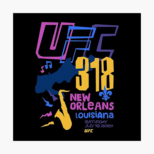 Item preview, UFC 318 New Orleans Louisiana designed and sold by JeyVel.