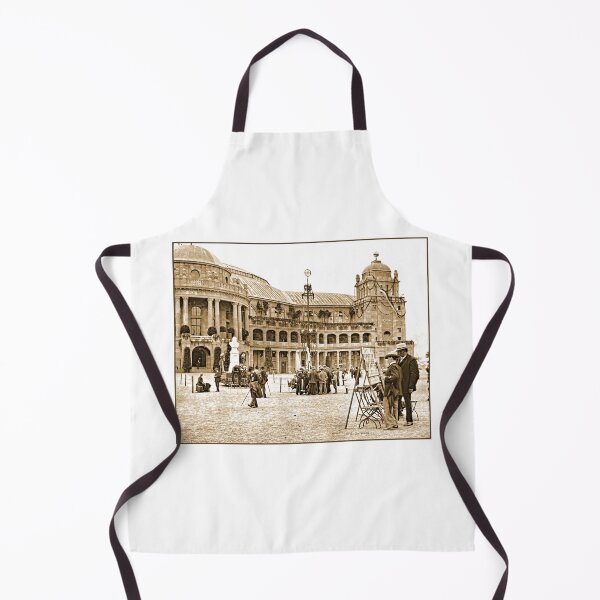 Item preview, Paris, France, October 4, 1903, Palais du Trocadero, Visitors, Courtyard designed and sold by AMacGPhilly.