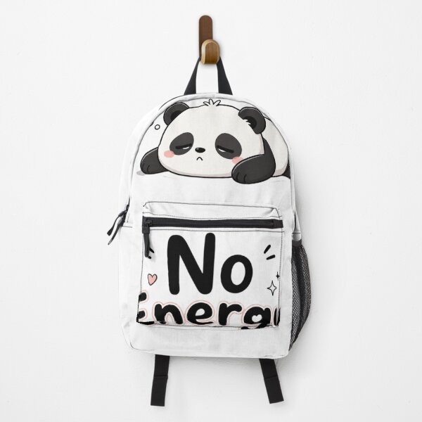 Item preview, No Energy Cute Kawaii Tired Character | Funny Low Battery Quote Design designed and sold by Sanika arts .